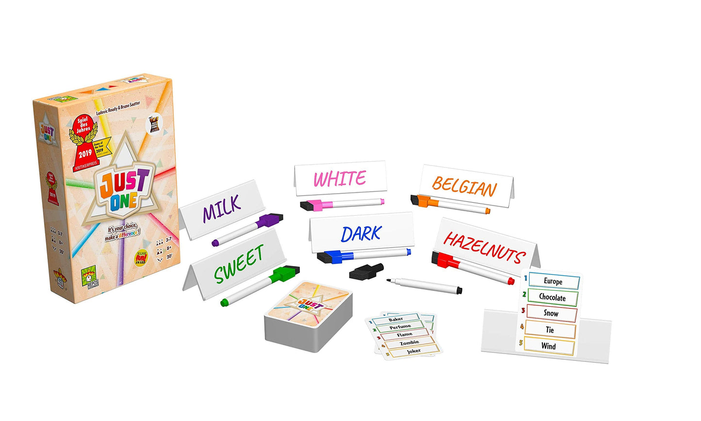 Just One - Cooperative Word Guessing Game by Repos Production | 3-7 Players, 20 Min