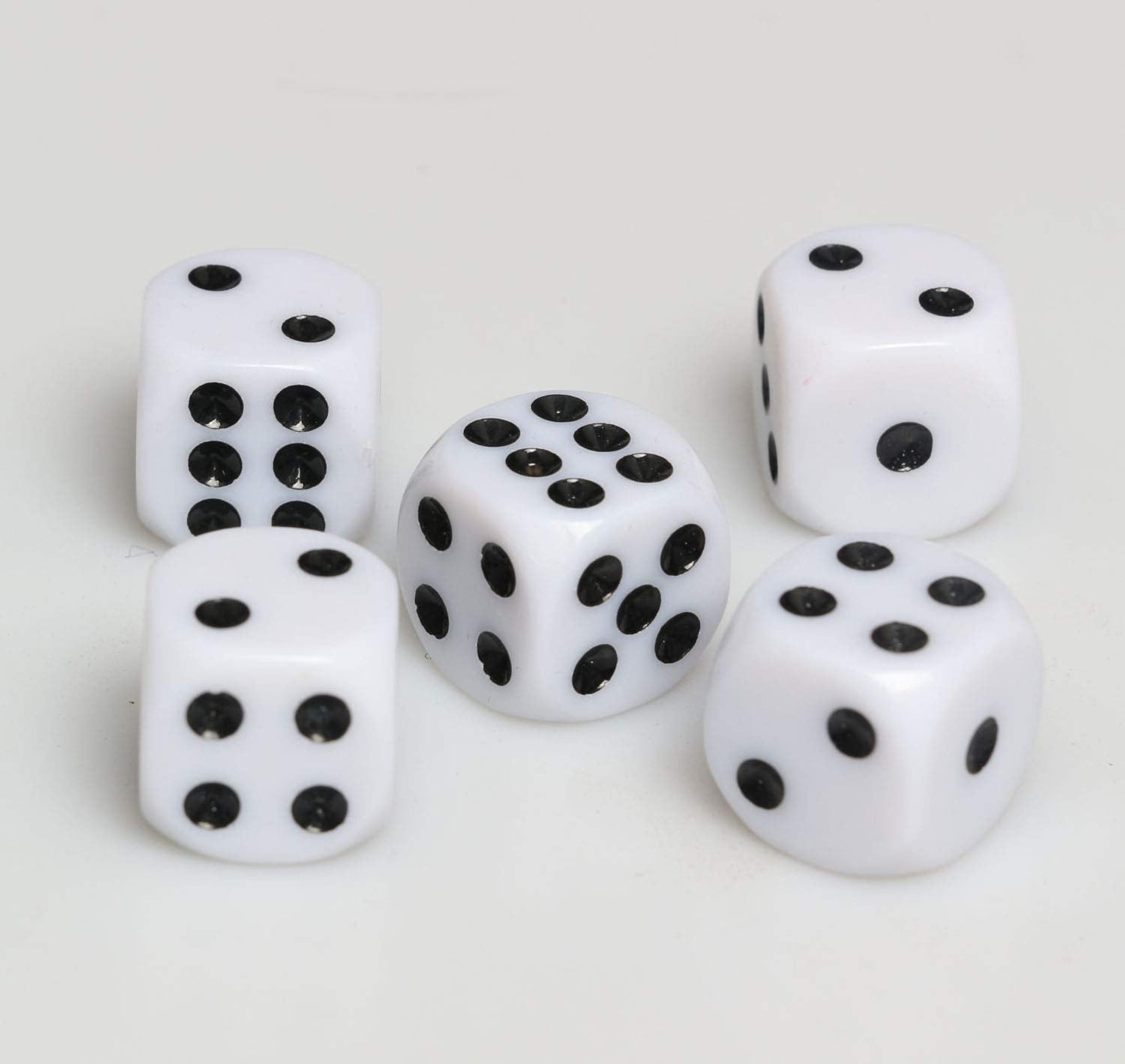 RERIVER Felt-Lined Dice Cup Set (Orange Leatherette) – 5 Dice, Quiet Shake for Farkle & Yahtzee