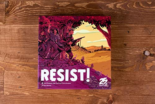 Resist! Solo-Only Historical War Card Strategy Game by 25th Century Games