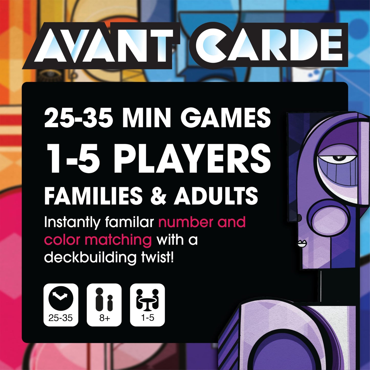 Avant Carde by Resonym – Deck-Building Art Game for Ages 8+