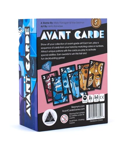 Avant Carde by Resonym – Deck-Building Art Game for Ages 8+