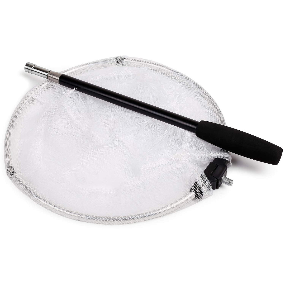 RESTCLOUD Insect & Butterfly Net — 12-inch Ring, 24-inch Depth, Telescoping Handle to 59 inches