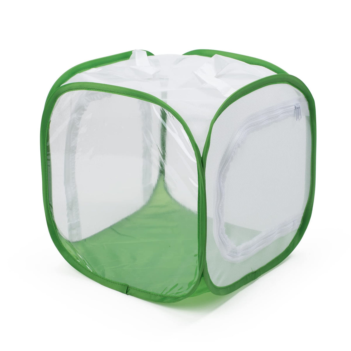 RESTCLOUD Two Doors Monarch Butterfly Habitat – Portable 12x12x12 Inch Insect Mesh Cage
