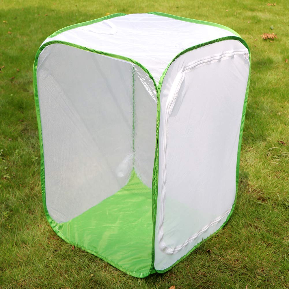 RESTCLOUD 36-Inch Monarch Butterfly Habitat – Giant Collapsible Mesh Cage 24x24x36