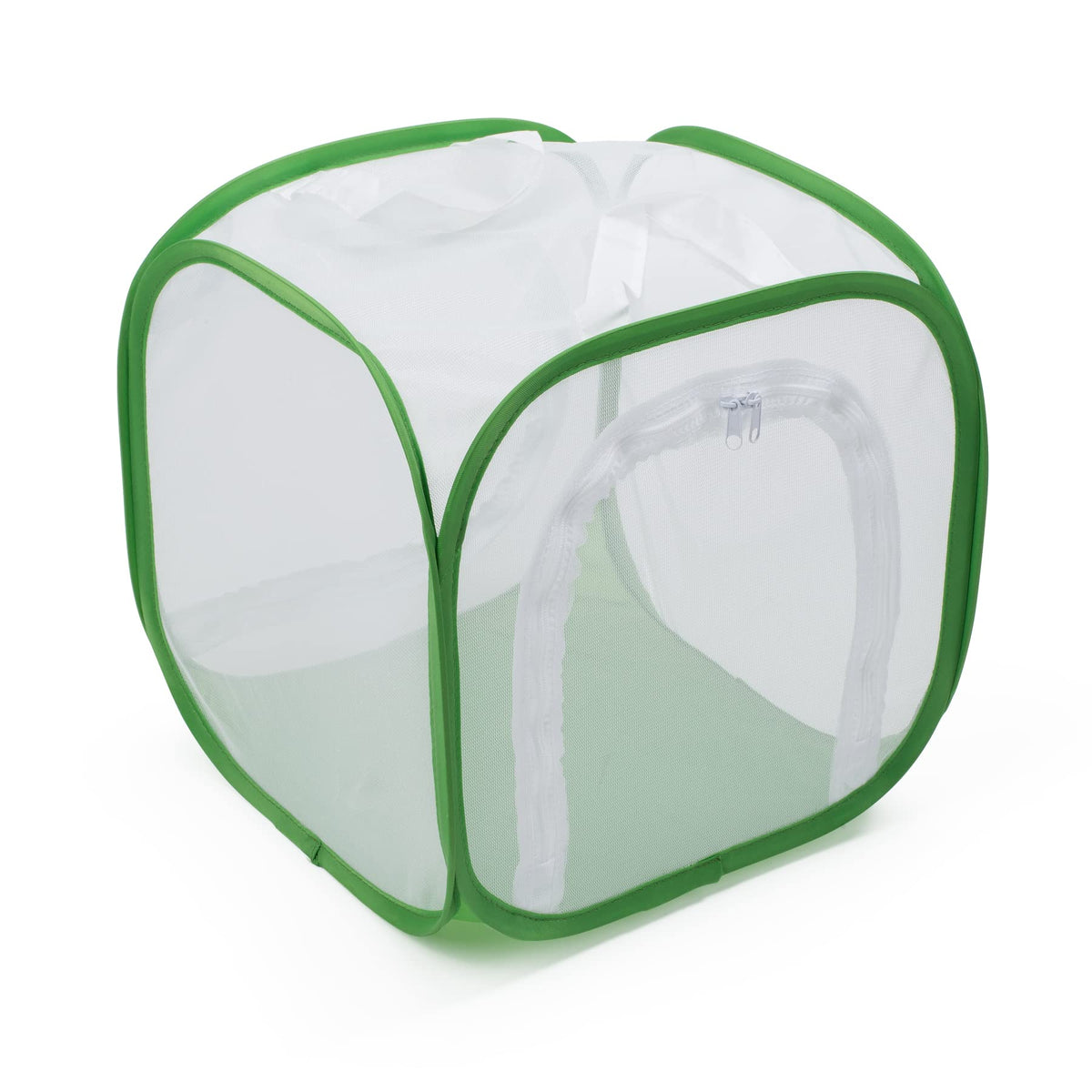 RESTCLOUD Two Doors Monarch Butterfly Habitat – Portable 12x12x12 Inch Insect Mesh Cage