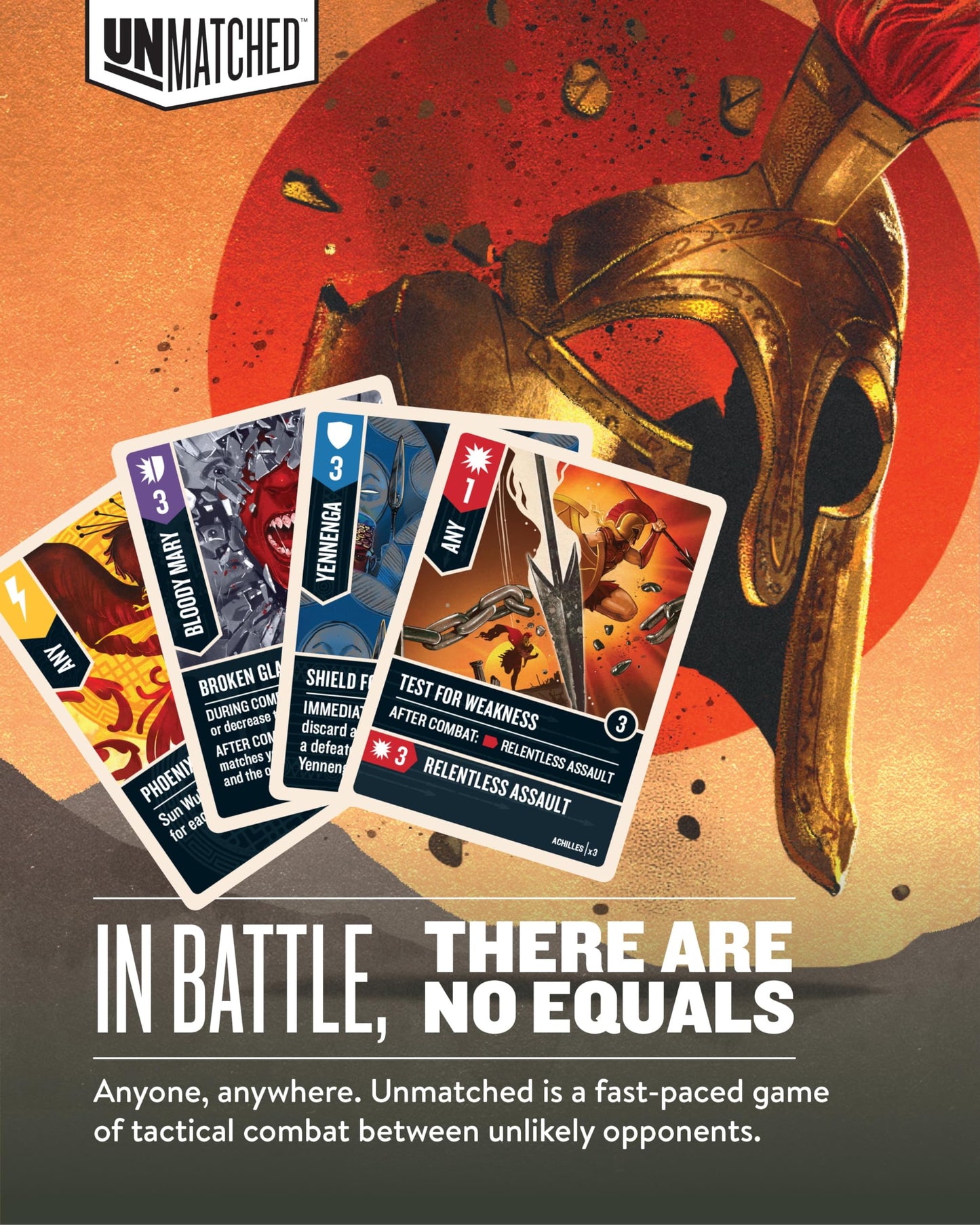 Unmatched Battle of Legends Vol 2 by Restoration Games – Strategy Board Game for 2–4 Players | 20-40 Min