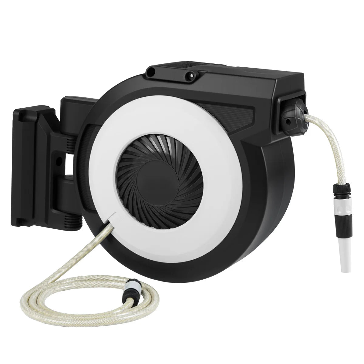 Retractable Garden Hose Reel 30 M Water Hose with 2 M Lead in Hose