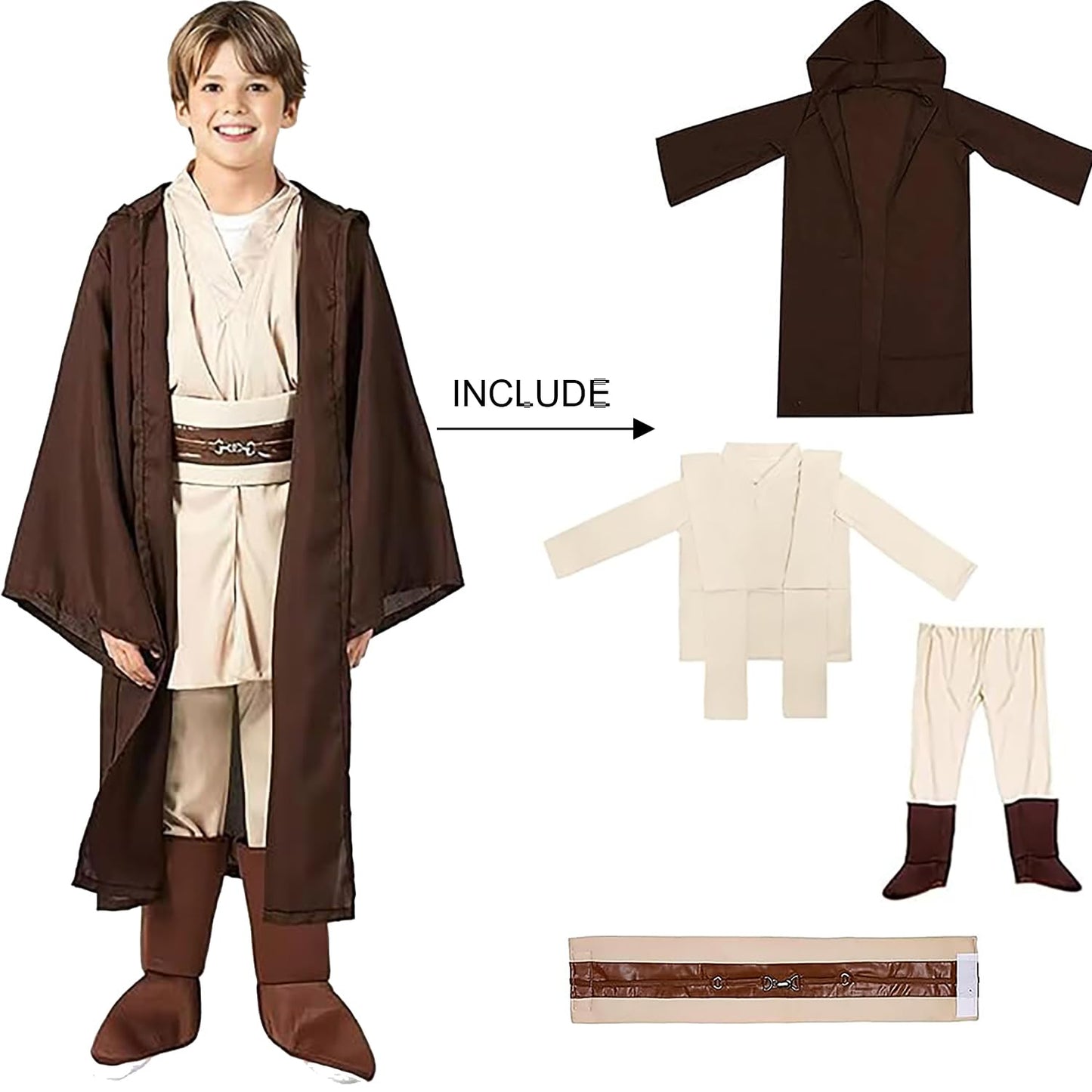 Rgikloz Galaxy Knight Kids Costume Set – Space Adventure Dress-Up