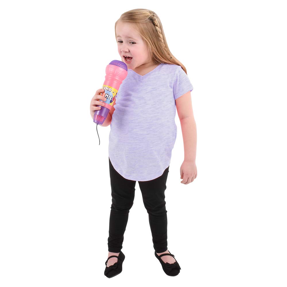 Rhode Island Novelty 10 Inch Echo Microphone - Single Unit, Assorted Colors