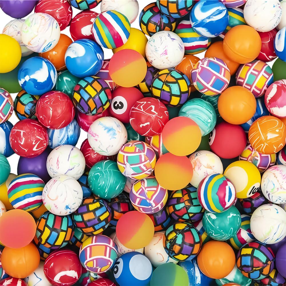 Rhode Island Novelty 27mm Assorted Bounce Balls – 250 Count