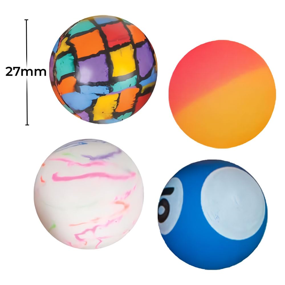 Rhode Island Novelty 27mm Assorted Bounce Balls – 250 Count