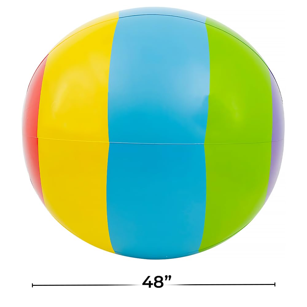 Rhode Island Novelty 48-Inch Beach Ball | Giant Outdoor Ball for Beach, Pool & Parties
