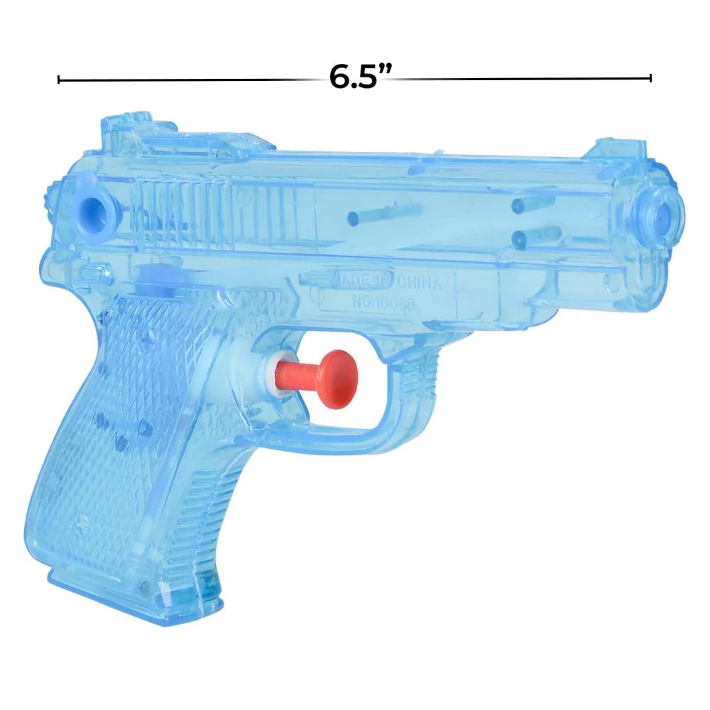 Rhode Island Novelty 6-Inch Neon Water Squirter — 2-Pack