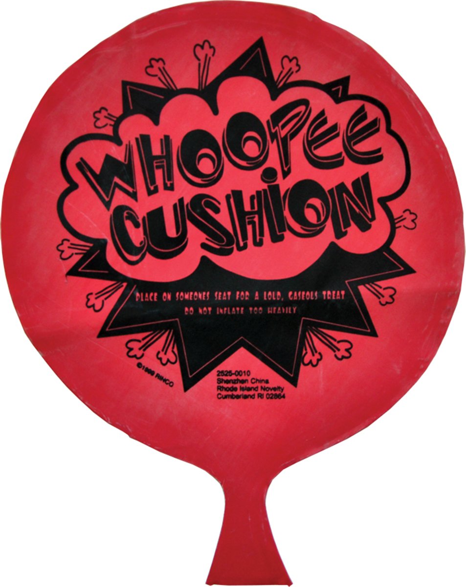 Rhode Island Novelty 8-Inch Whoopee Cushion – One Per Order