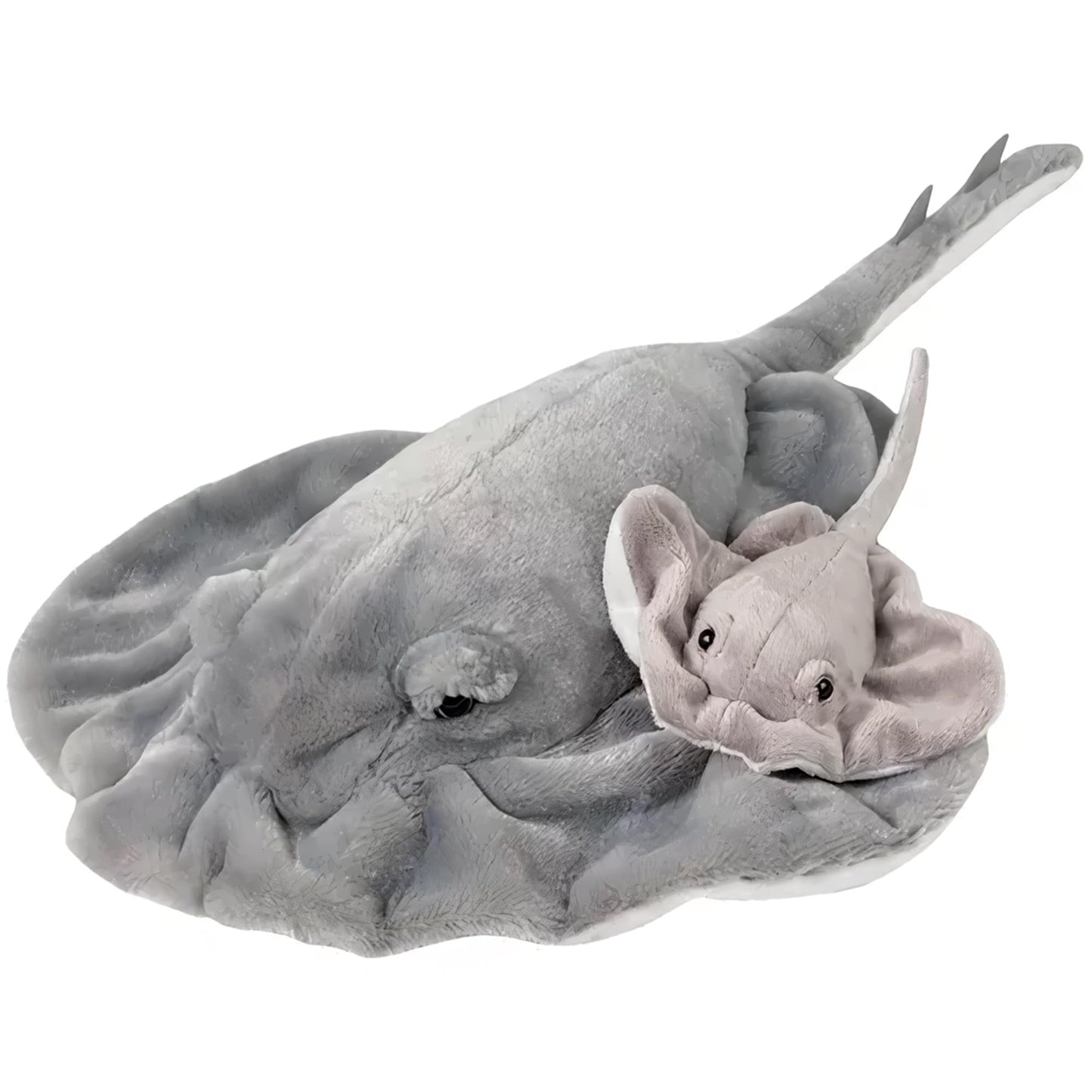 Adventure Planet Birth of Life Stingray with Baby Plush 22-Inch Toy | Rhode Island Novelty