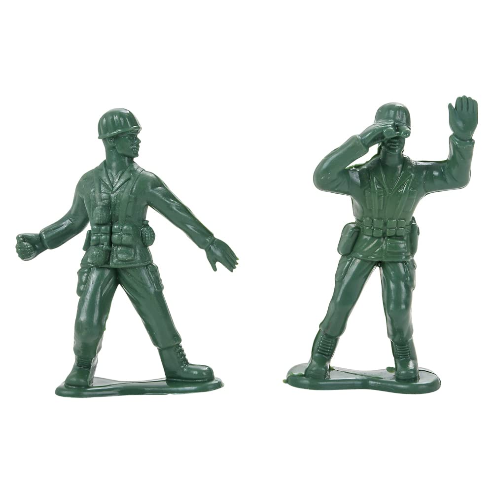 Rhode Island Novelty 4-Inch Army Men Set — 8 Assorted Figures