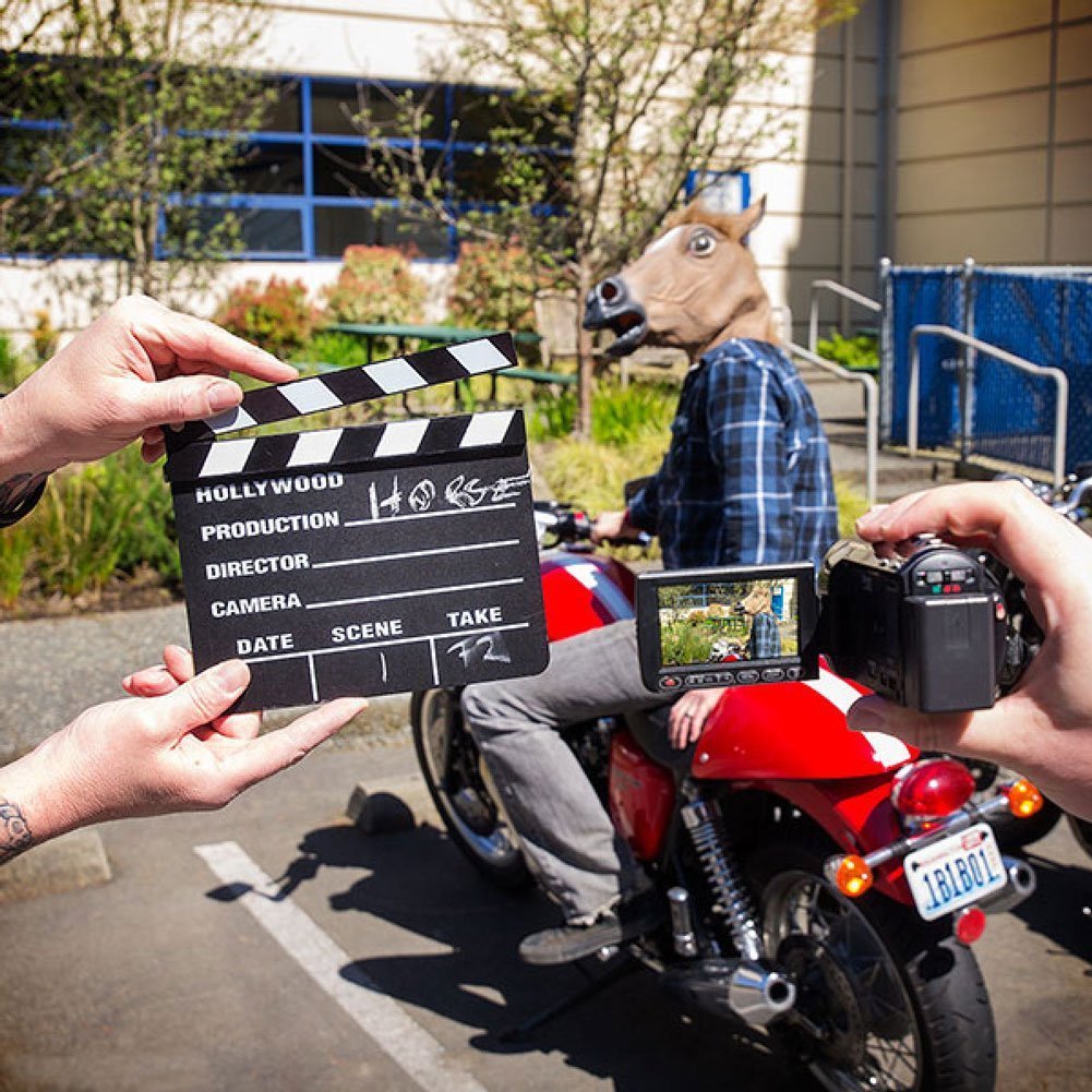 Rhode Island Novelty 7x8 Hollywood Movie Clapboard – Fun Prop & Gift