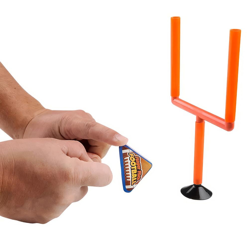 Finger Flick Football Game by Rhode Island Novelty | Portable Black/Red Edition