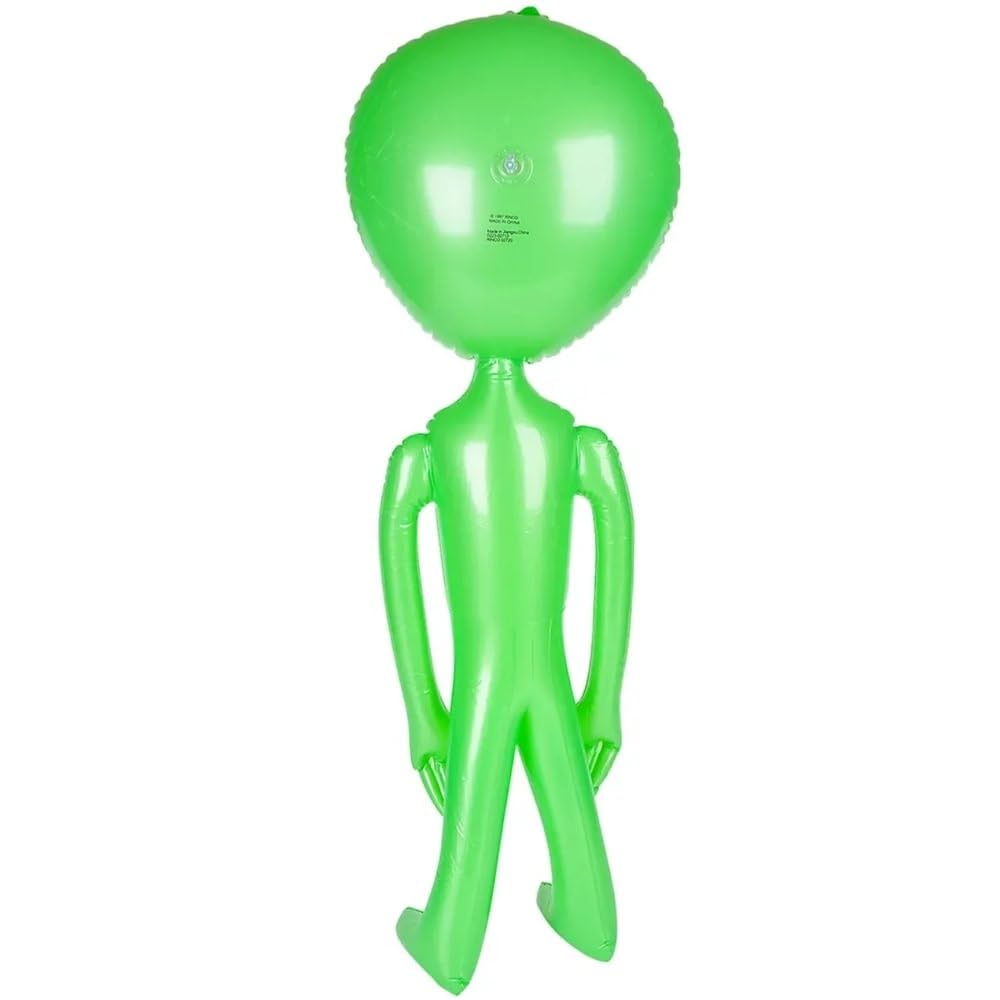 Rhode Island Novelty 36-Inch Green Alien Inflatable | Fun Pool & Party Decor