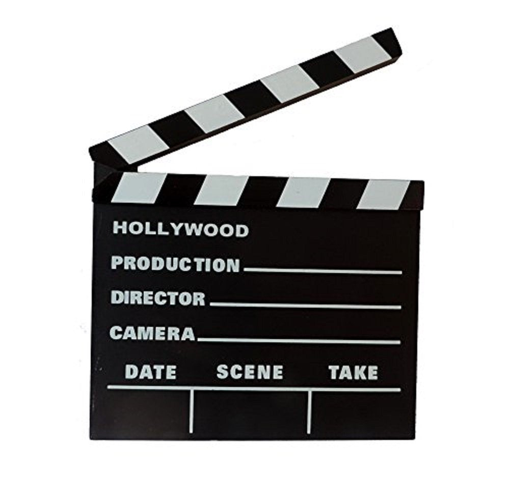 Rhode Island Novelty 7x8 Hollywood Movie Clapboard – Fun Prop & Gift