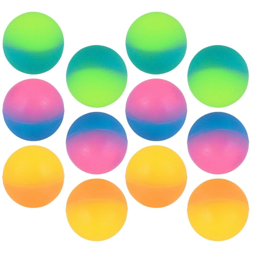 Rhode Island Novelty 1.5-Inch ICY Hi-Bounce Balls – 12 Pack