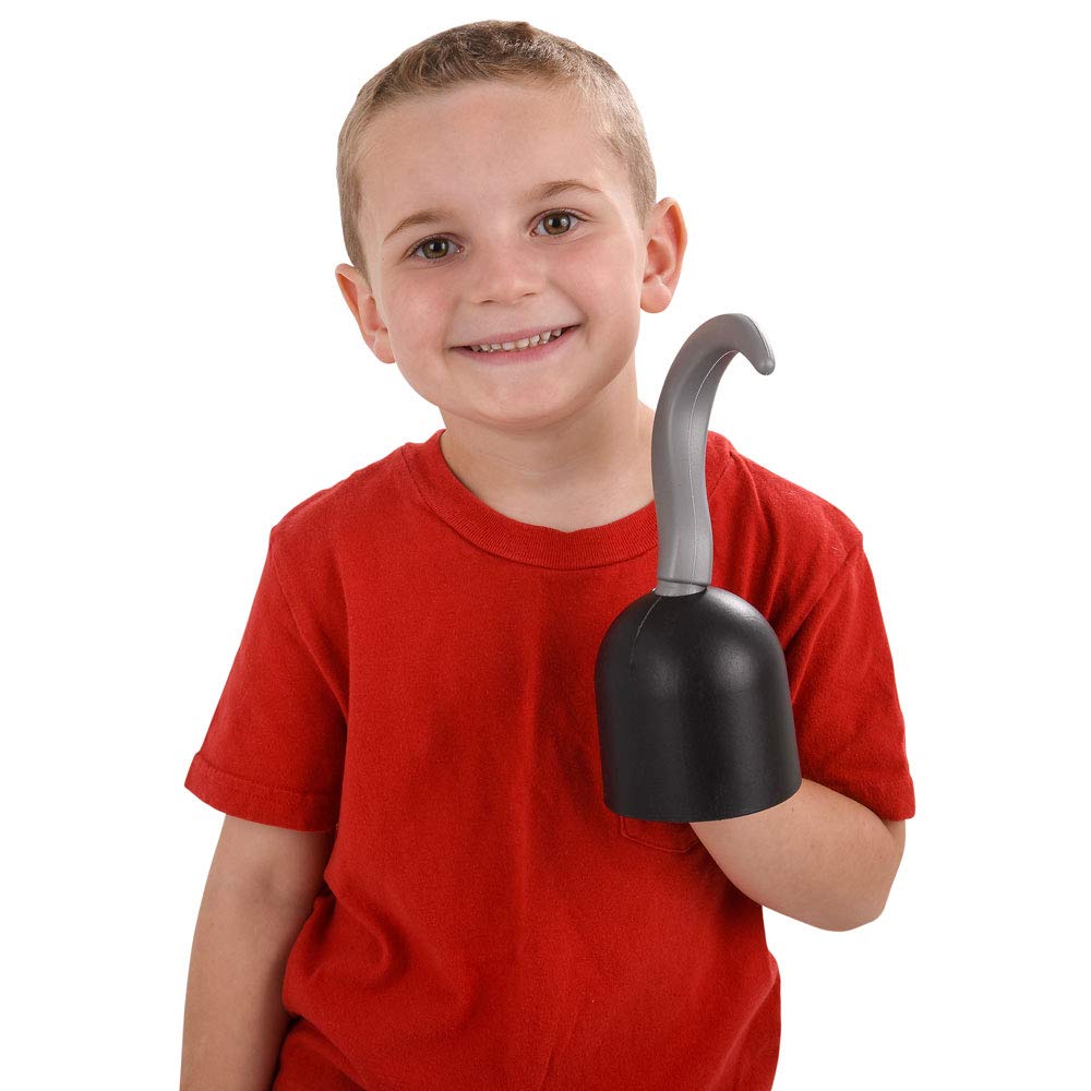 Rhode Island Novelty Captain 7.5-Inch Hook Hand | Pirate Costume Accessory | 1 per Order
