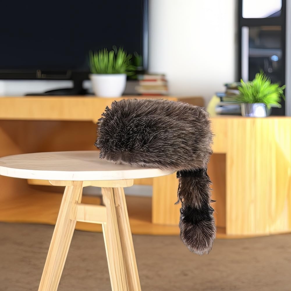 Rhode Island Novelty Raccoon Tail Hat – One Per Order