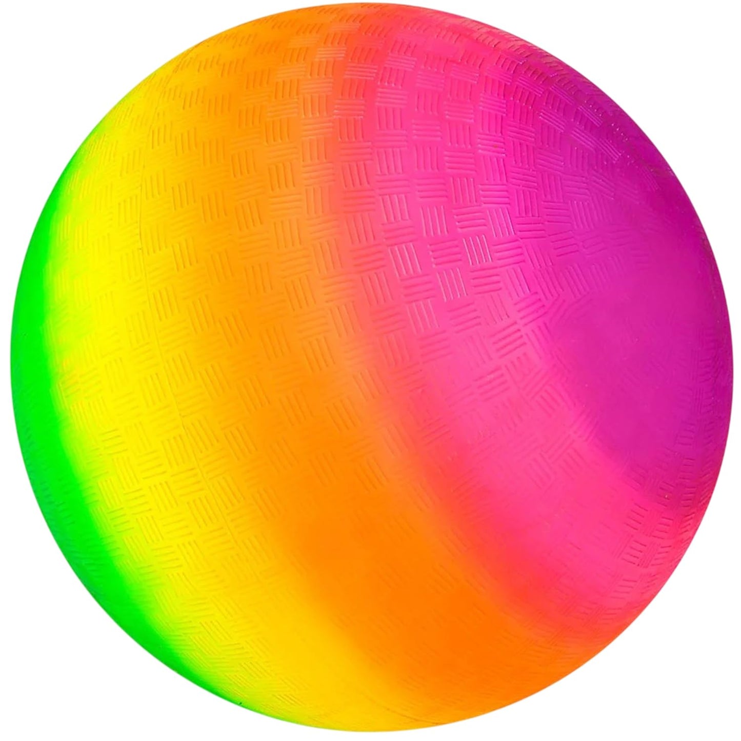Rhode Island Novelty 16-Inch Rainbow Playground Ball – Durable Indoor & Outdoor Fun