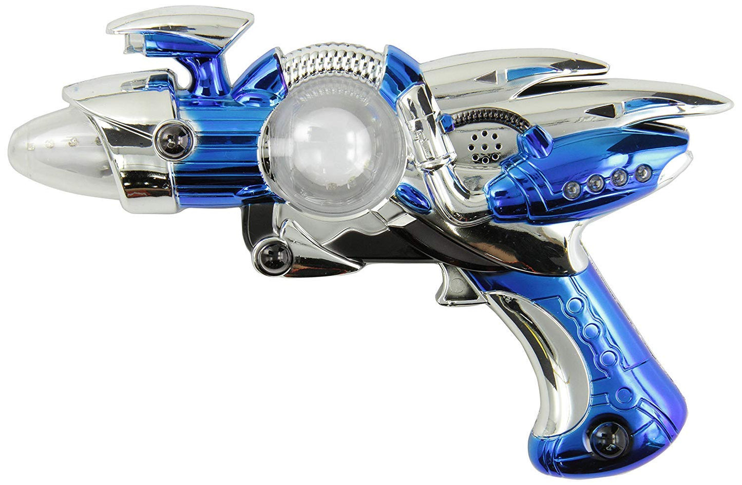 Rhode Island Novelty Super Spinning Laser Space Blaster – LED Light & Sound