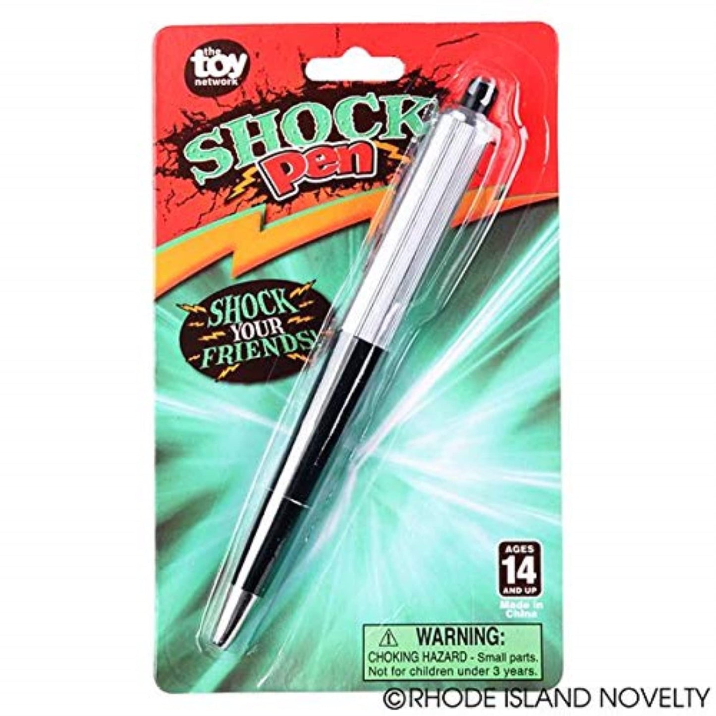 Rhode Island Novelty Shocking Pen — One Per Order | Prank Gift
