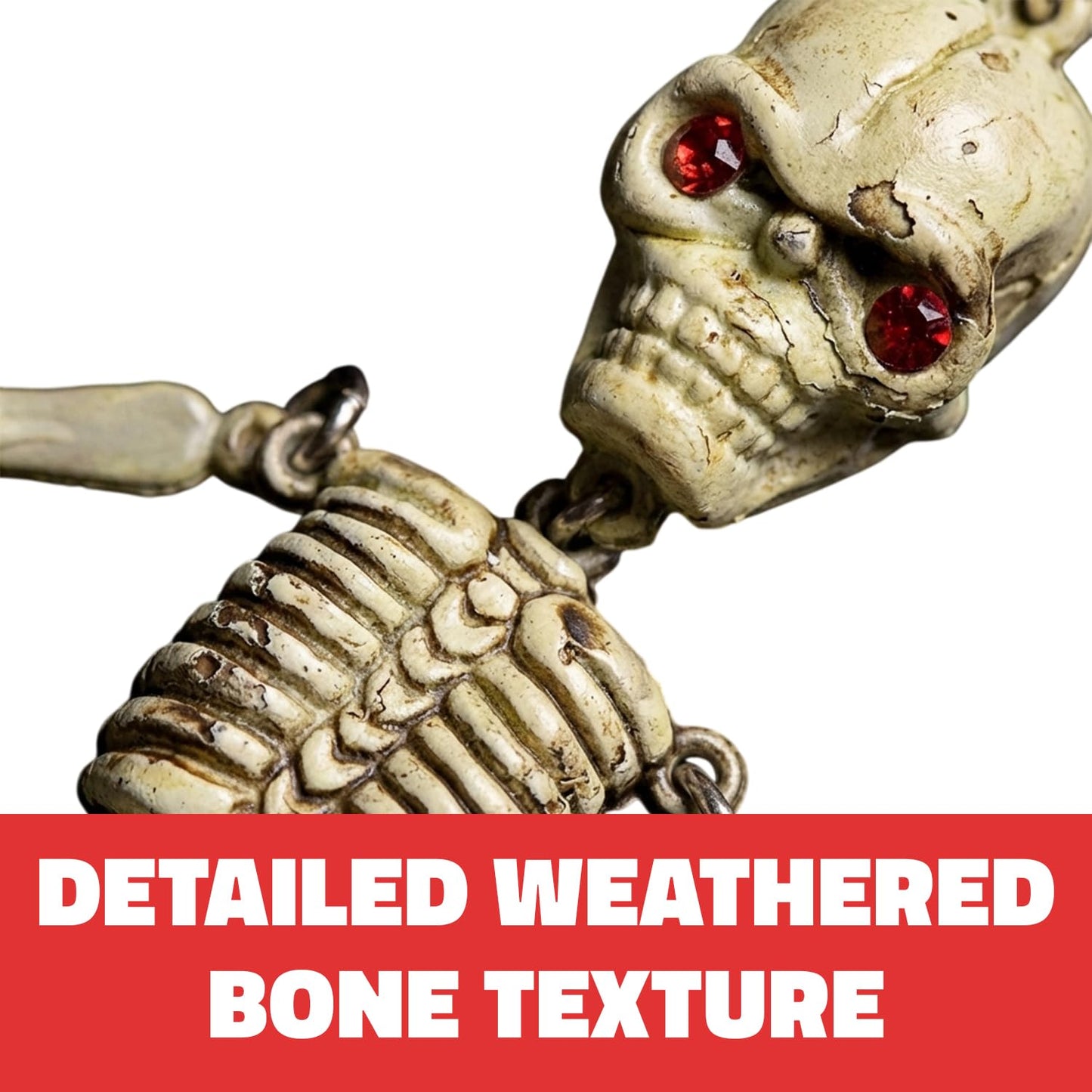 Rhode Island Novelty Skeleton Keychains – Pack of 12