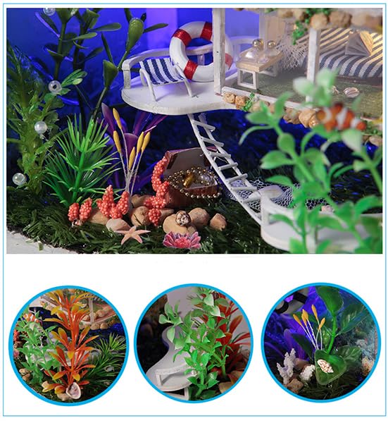 RHZN Miniature House Kit | Dollhouse DIY Kit for Adults – Holidays in Hawaii