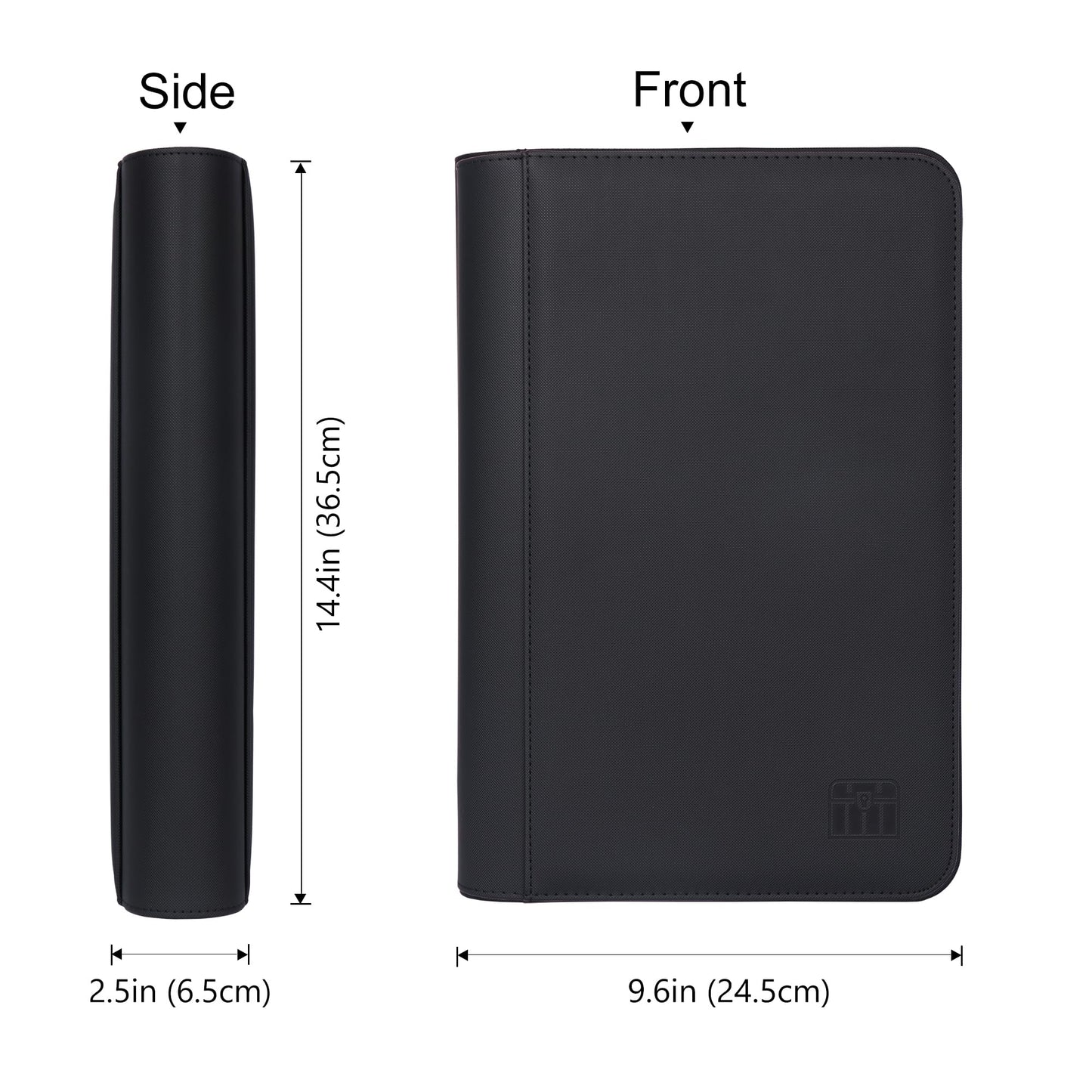 Rieton Graded Card Binder – Holds 40 Slabs, 4-Pocket Pages, Top Loading, 1-Year Warranty