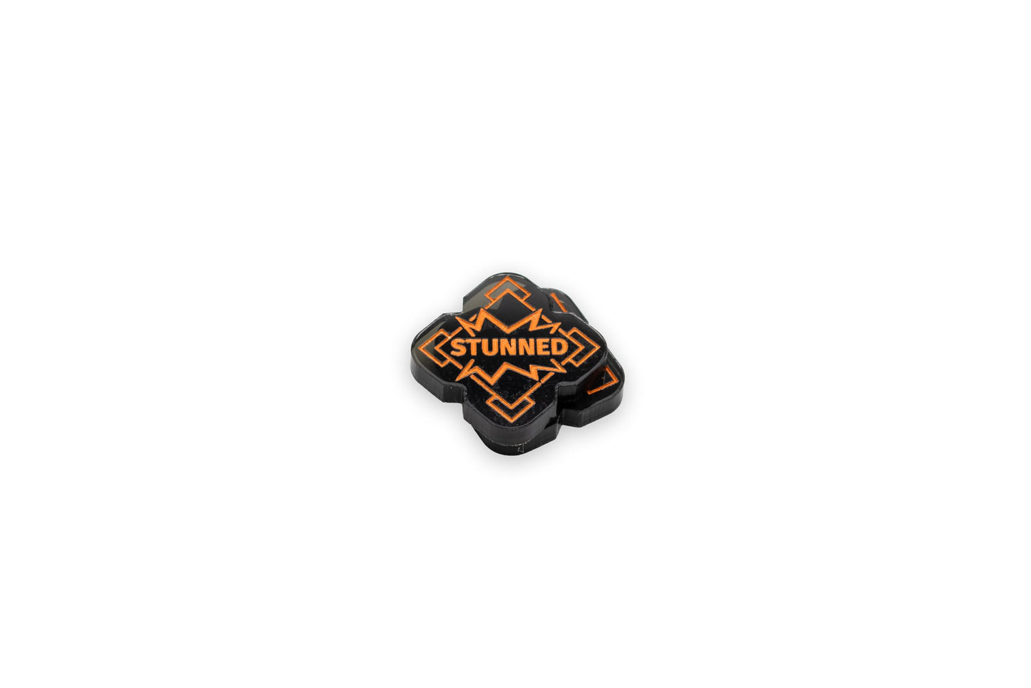 Riftbound TCG Compatible Tokens – Might Modifier & Buff Transparent Acrylic | 49 Single-Sided Set