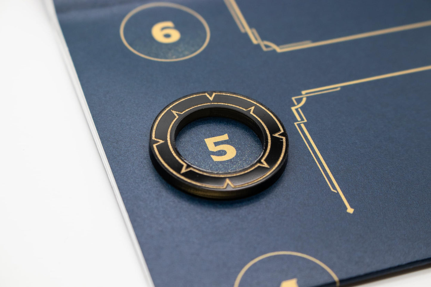 Riftbound TCG Compatible Tokens – Might Modifier & Buff Transparent Acrylic | 49 Single-Sided Set