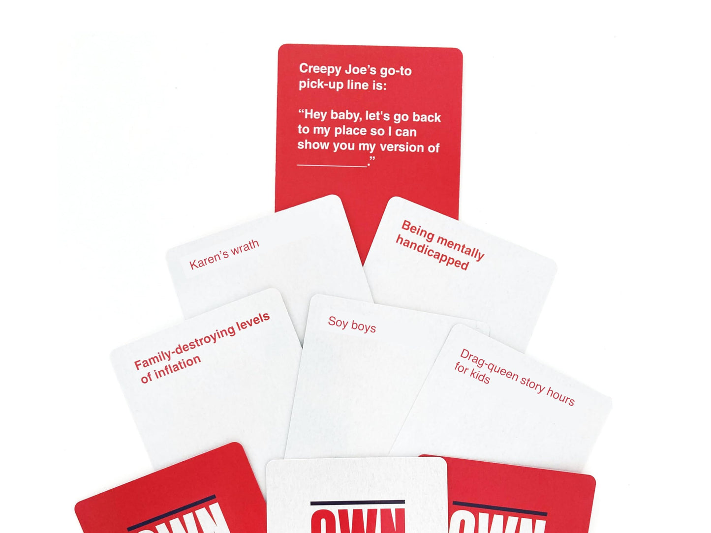Right Or Racist Own The Ls – Funny Party Game for 4+ Players
