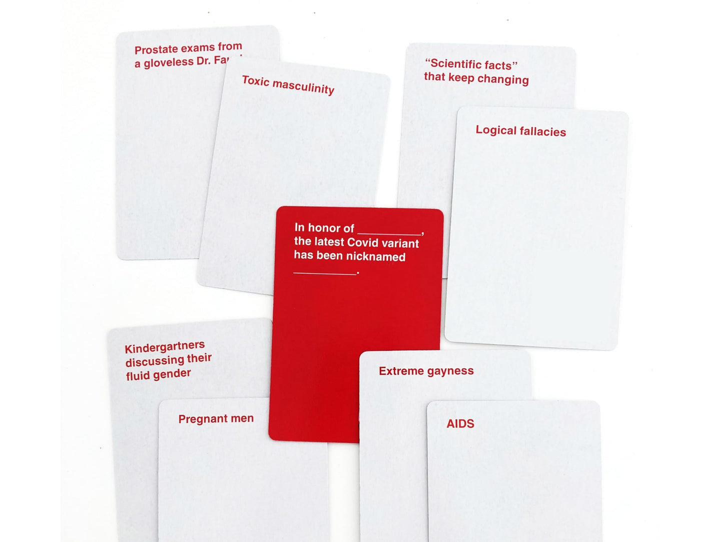 Right Or Racist Own The Ls – Funny Party Game for 4+ Players
