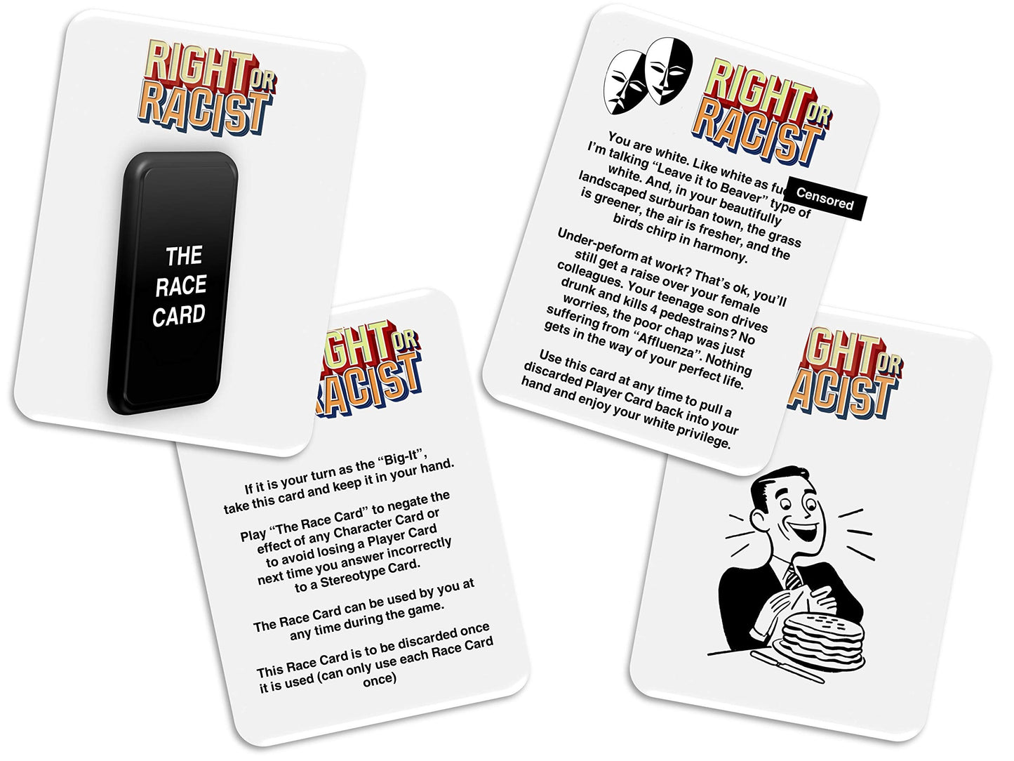 Right Or Racist Vol 2 – Hilarious White Elephant Gift & Adult Party Card Game
