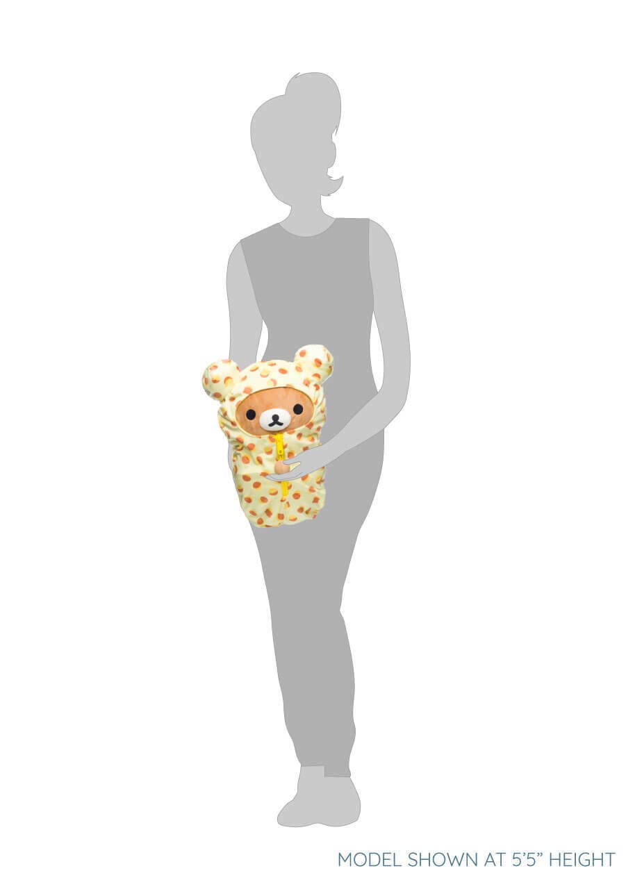 Rilakkuma San-X Original Sleeping Bag Plush Series – Castella Cake