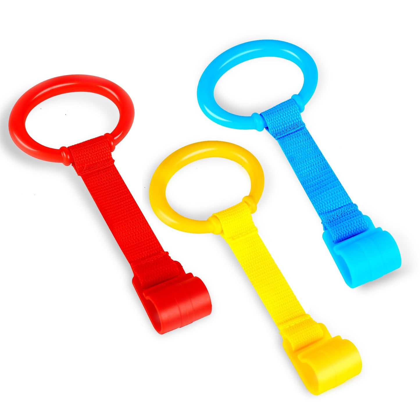 Rindion 3PCS Baby Pull Up Rings - Standing Walker Tool
