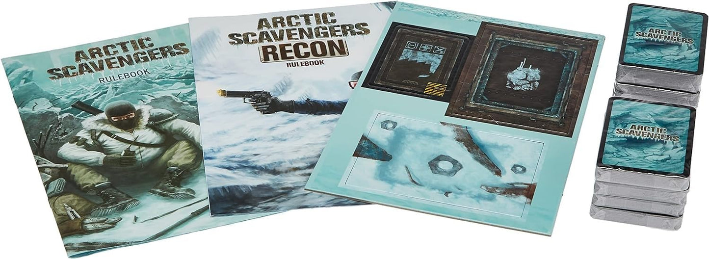 Rio Grande Games Arctic Scavengers with Recon Expansion – Strategy Board Game