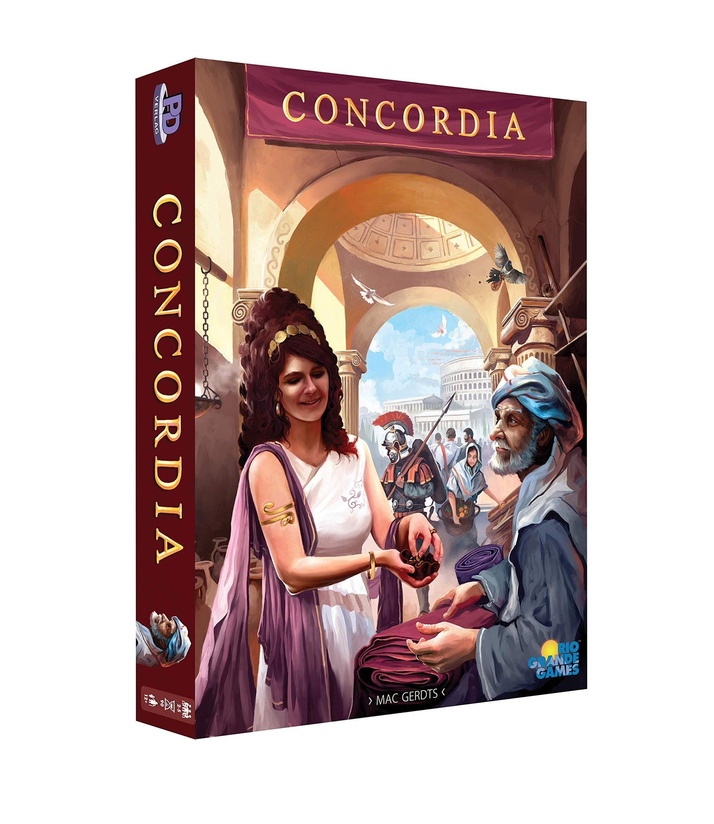 Concordia by Rio Grande Games – Historical Strategy (2-5 Players)