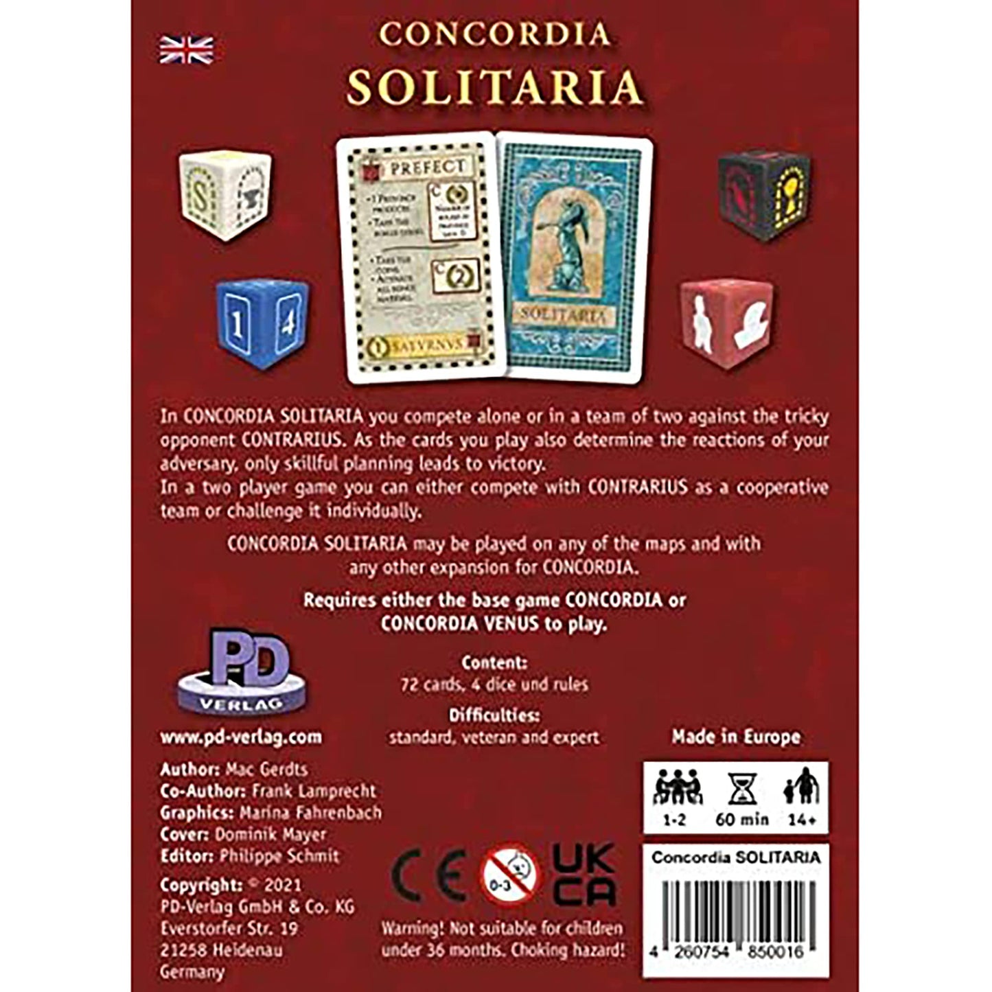 Concordia Solitaria Expansion – Solo & 2-Player Strategy | Rio Grande Games