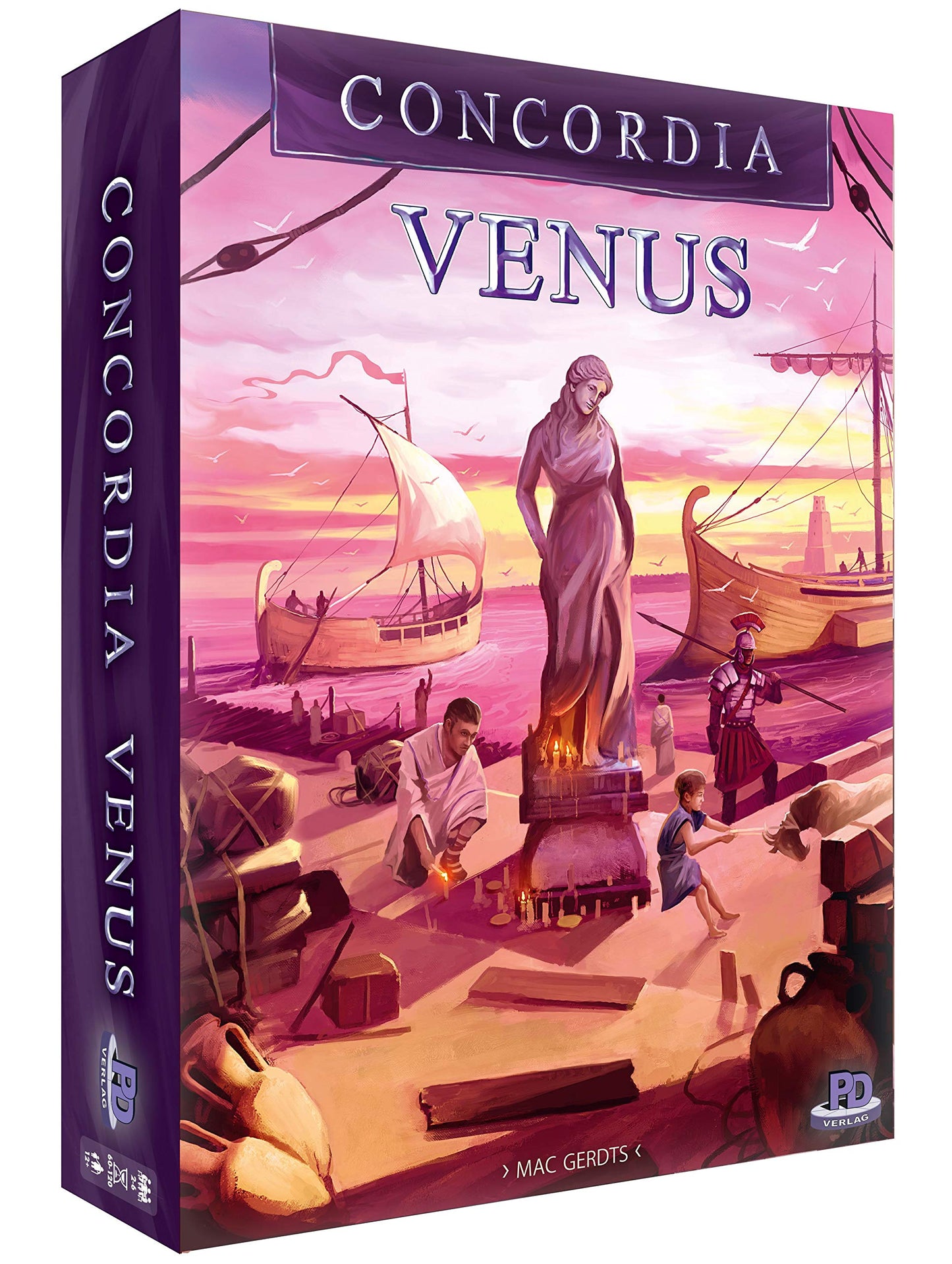 Concordia Venus Expansion – Rio Grande Games | New Maps Hellas & Ionium