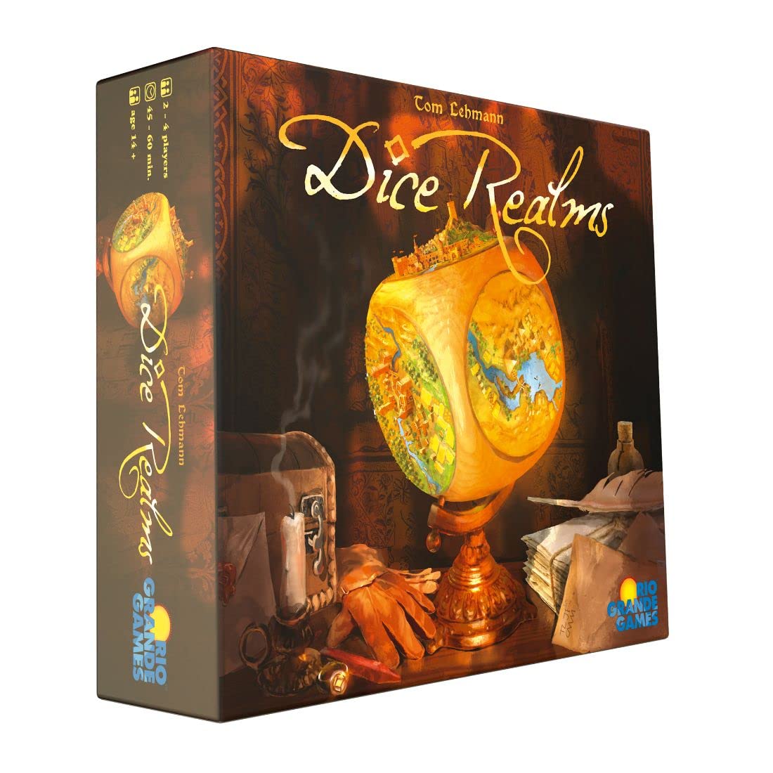 Rio Grande Games Dice Realms — Customizable Dice Strategy for 2-4 Players