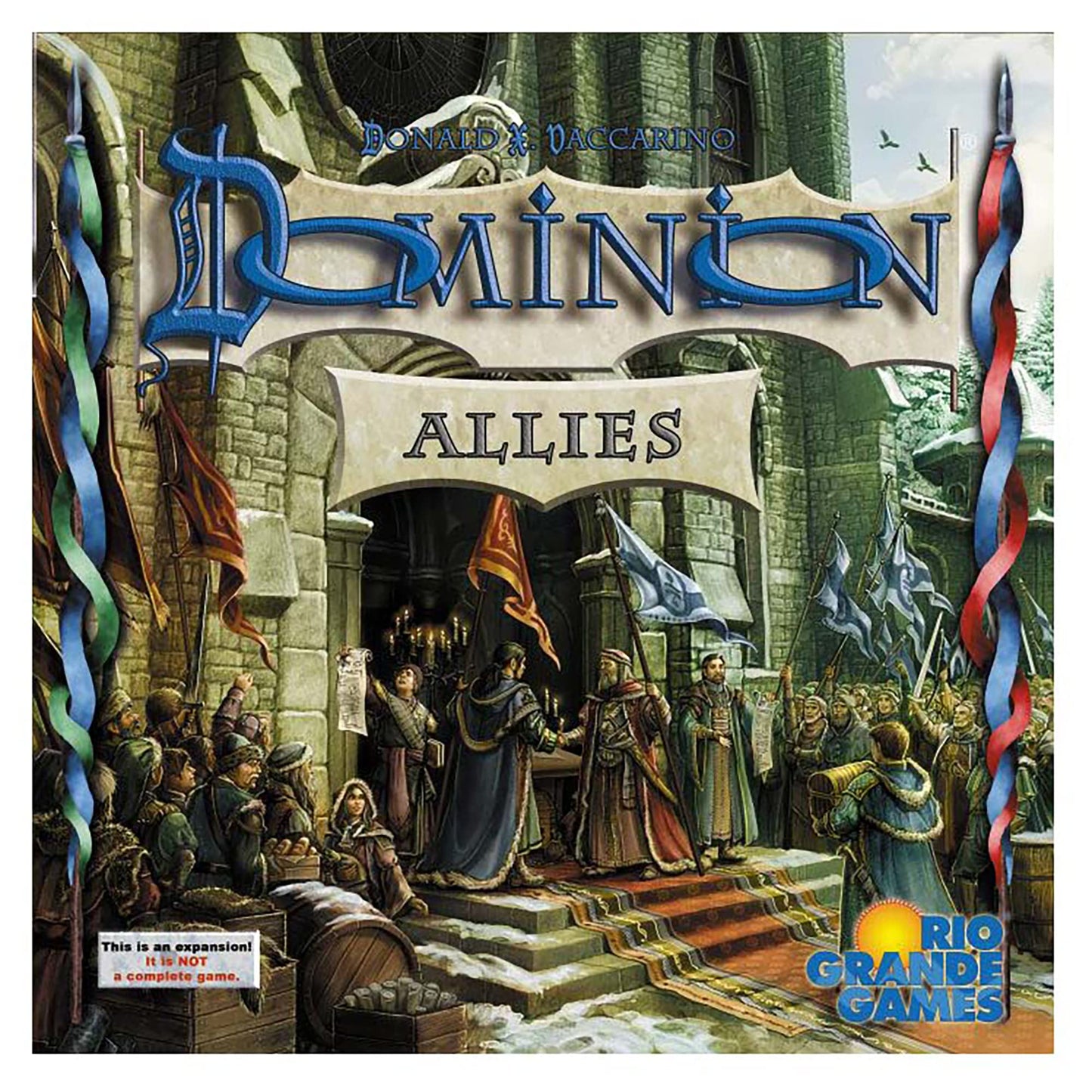 Rio Grande Games Dominion: Allies Expansion — 400 New Cards, 2-4 Players