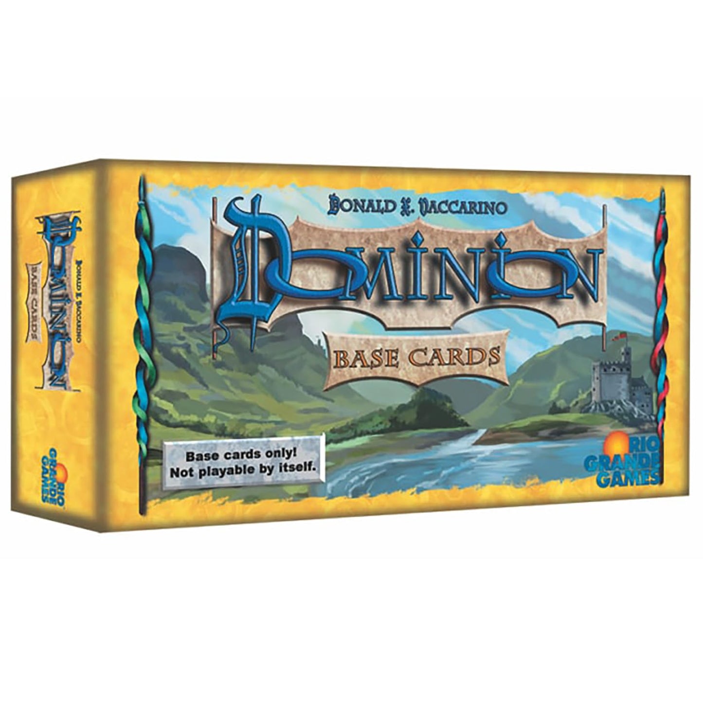 Rio Grande Games Dominion Base Cards Set – 250 Victory, Treasure & Curse Cards (Updated Graphics)
