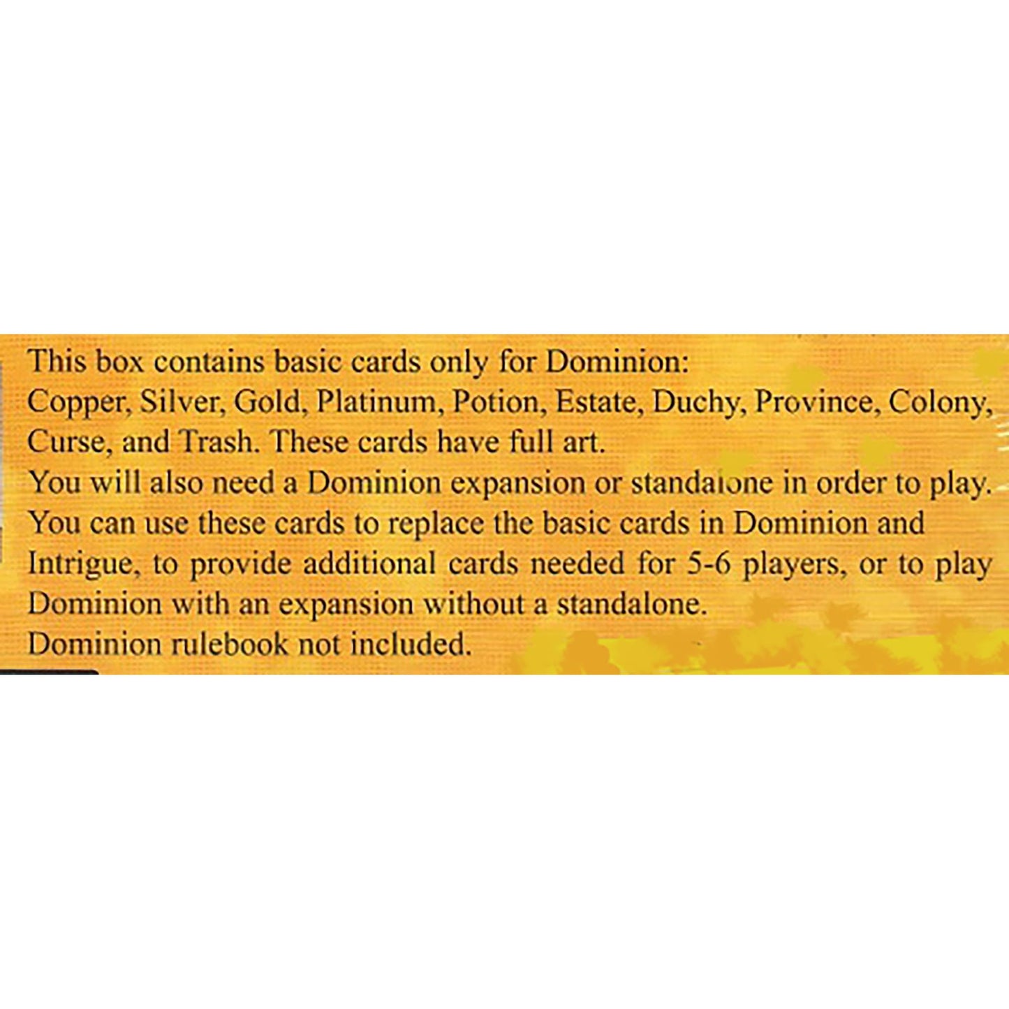 Rio Grande Games Dominion Base Cards Set – 250 Victory, Treasure & Curse Cards (Updated Graphics)