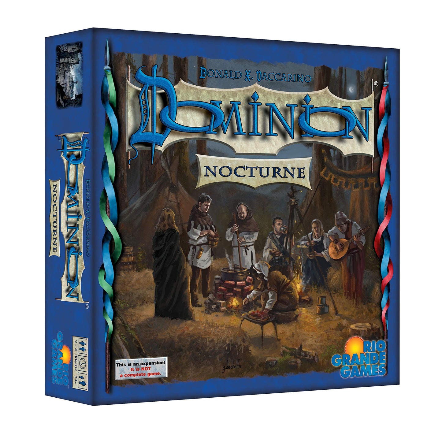 Rio Grande Games Dominion: Nocturne Expansion — 500 Cards, Night Cards, 2–6 Players