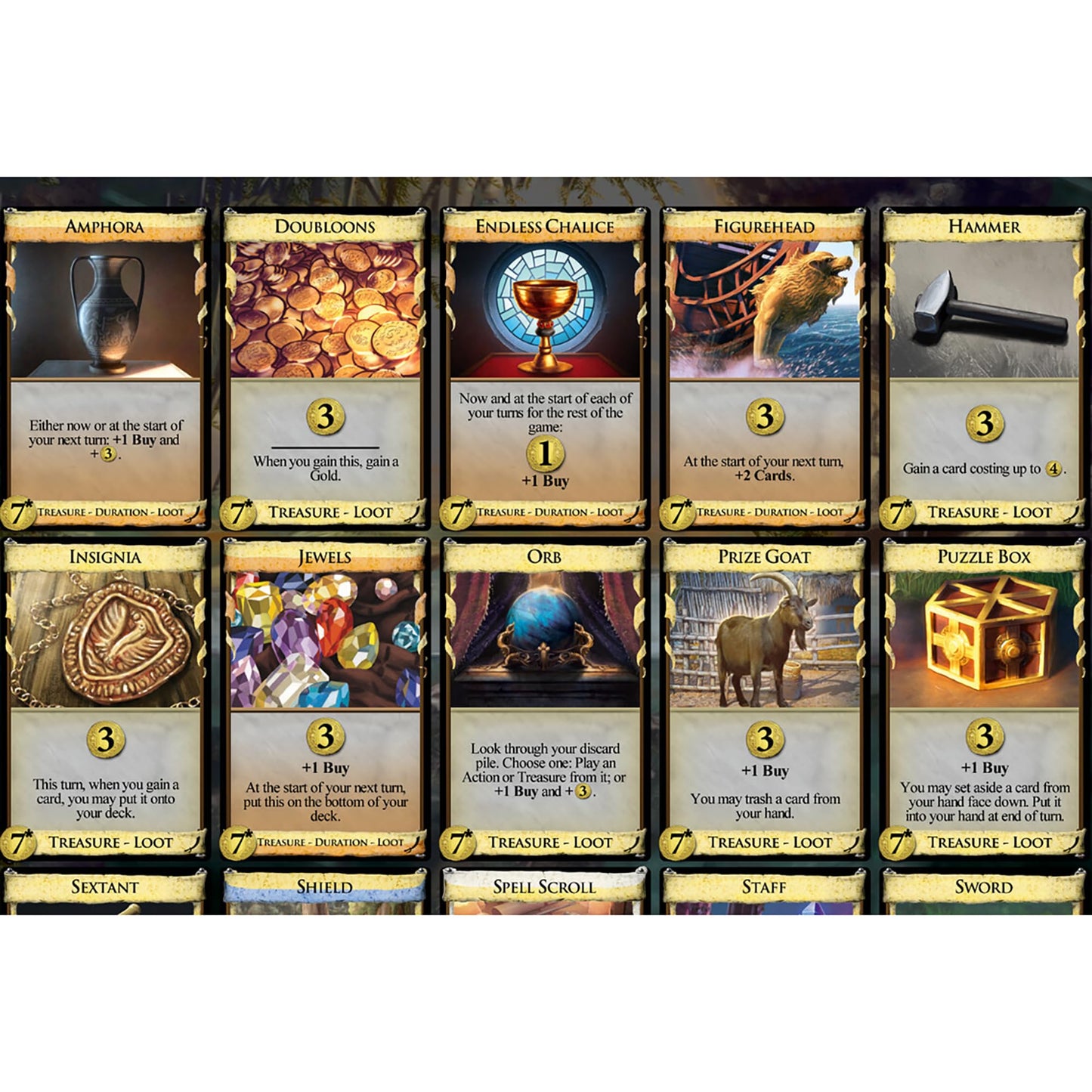 Rio Grande Games Dominion: Plunder Expansion – 500 Cards, Sea Exploration & Loot